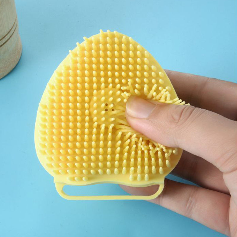 Silicone Bath Brush for Dogs and Cats Grooming Tool